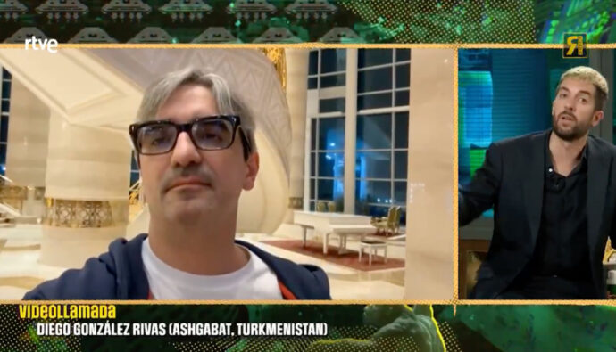 Diego González Rivas y David Broncano en 'La Revuelta'