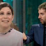 Ángela Cervantes y David Broncano