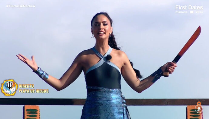 María Lamela en la ceremonia de salvación de 'Supervivientes 2026'