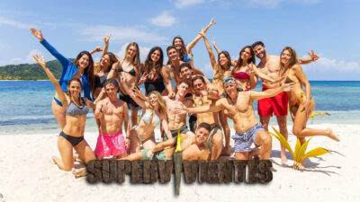 Los concursantes oficiales de 'Supervivientes 2026' y el logotipo del programa