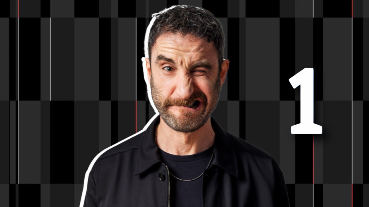 Dani Rovira, presentador de 'Al margen de todo' y logo de La 1