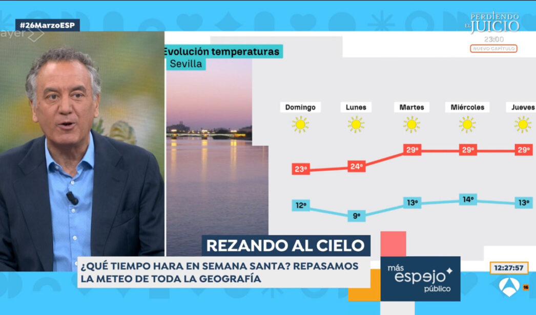 Roberto Brasero en 'Espejo Público'