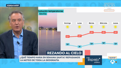 Roberto Brasero en 'Espejo Público'