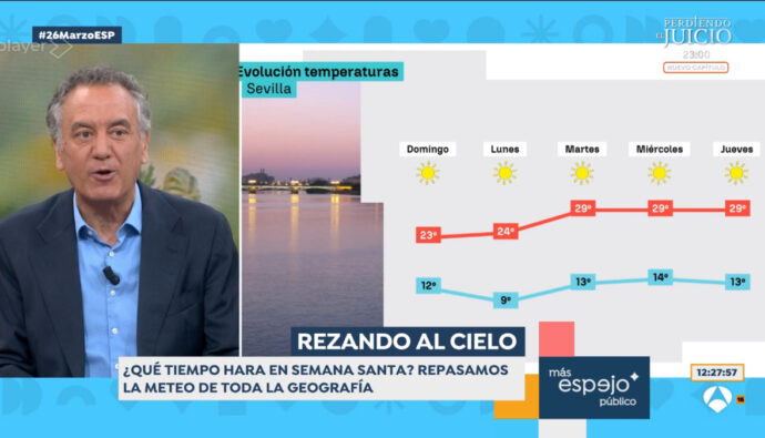 Roberto Brasero en 'Espejo Público'