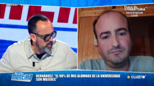 Risto Mejide y Javier Hernández, profesor de español en Irán