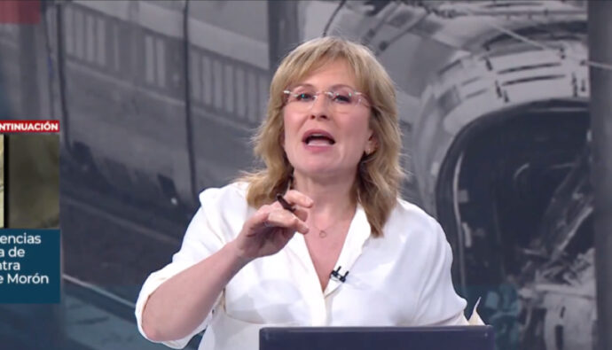 María Rey en '120 Minutos'