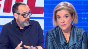 Risto Mejide y Pilar Rahola