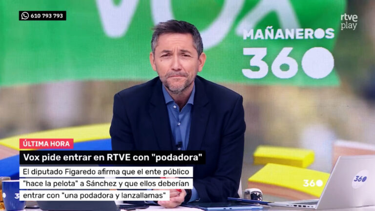 Javier Ruiz en 'Mañaneros 360' este martes
