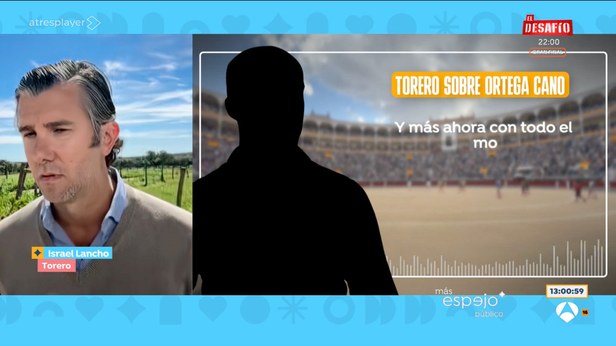 Israel Lancho en 'Espejo Público'