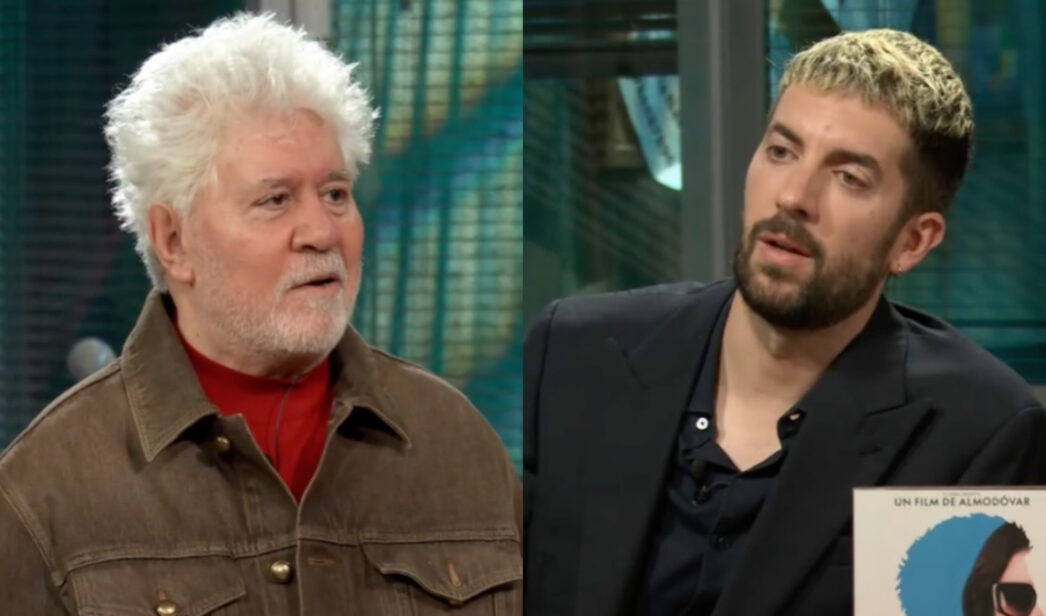 Pedro Almodóvar y David Broncano