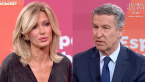 Susanna Griso y Alberto Núñez Feijóo