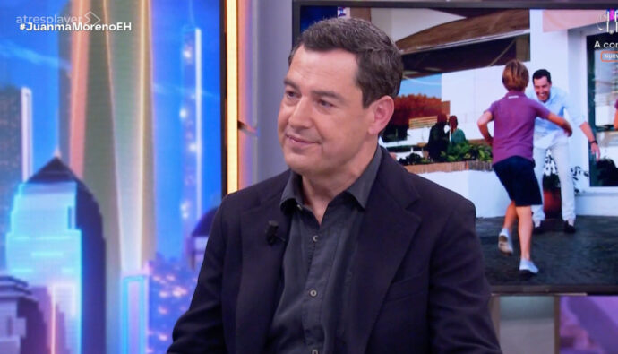 Juanma Moreno en 'El Hormiguero'