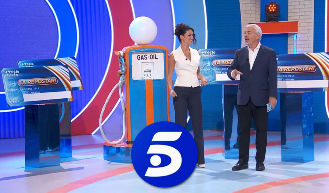 'El Precio Justo' y logo de Telecinco