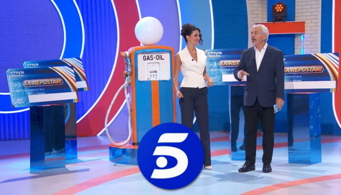 'El Precio Justo' y logo de Telecinco