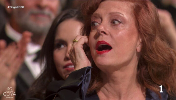 Susan Sarandon en los Premios Goya 2026