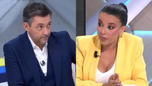 Javier Ruiz y Sarah Santaolalla