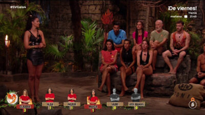 Concursantes en la Palapa de 'Supervivientes 2026'