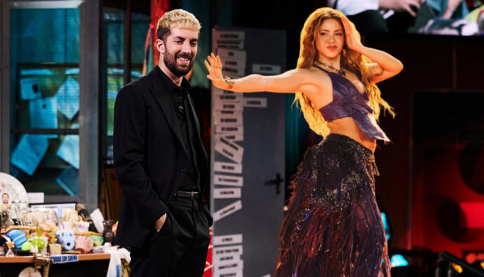 Shakira da la espalda a 'La Revuelta' de David Broncano