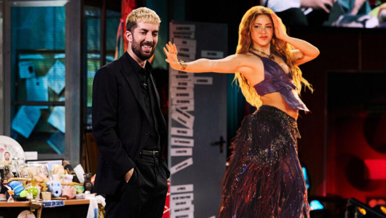 Shakira da la espalda a 'La Revuelta' de David Broncano