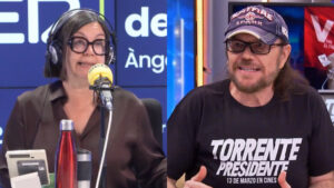 Àngels Barceló y Santiago Segura