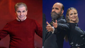 Pedro Ruiz y los presentadores de los Premios Goya 2026