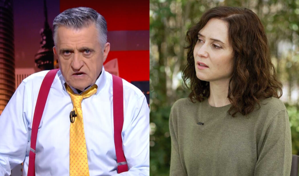 El Gran Wyoming e Isabel Díaz Ayuso