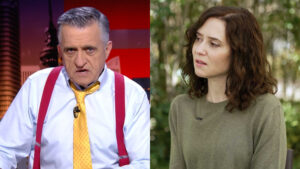 El Gran Wyoming e Isabel Díaz Ayuso