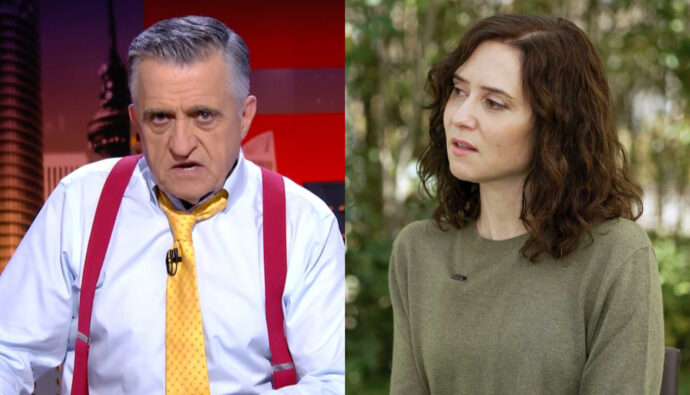 El Gran Wyoming e Isabel Díaz Ayuso