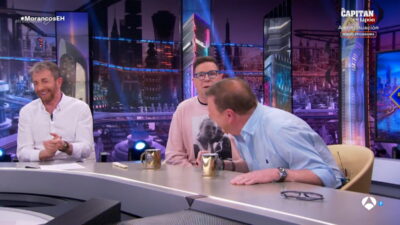 Pablo Motos y Los Morancos en 'El Hormiguero'.