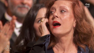 Susan Sarandon en la gala de los Premios Goya 2026