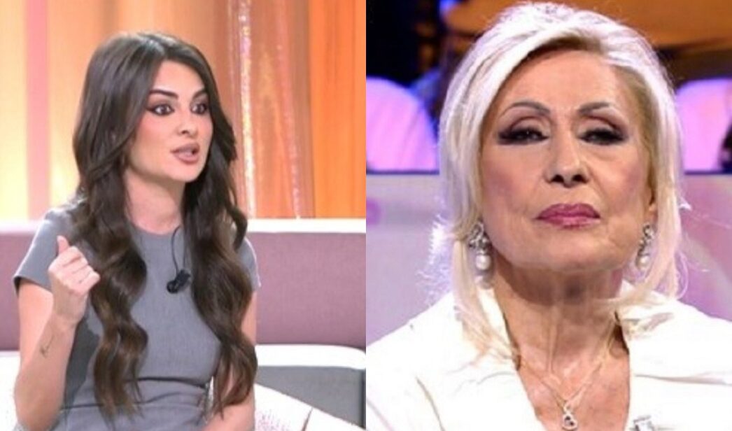 Alexia Rivas y Rosa Benito.