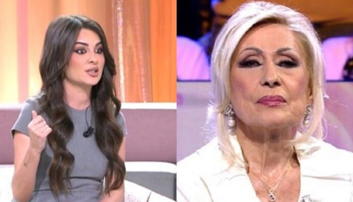 Alexia Rivas y Rosa Benito.