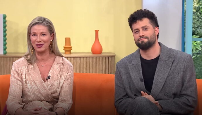 Anne Igartiburu y Javier de Hoyos en 'D Corazón'.
