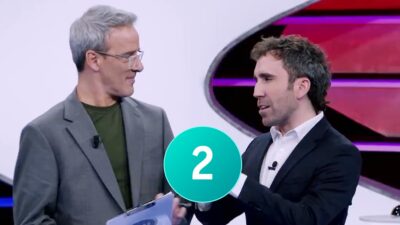 David Calle y Aitor Albizua en 'Cifras y letras'.