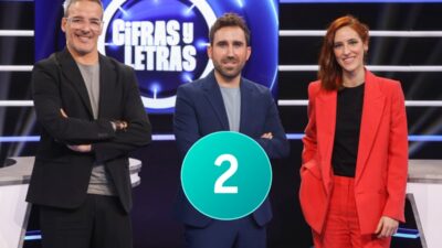 David Calle, Aitor Albizua y Elena Herraiz en 'Cifras y letras'