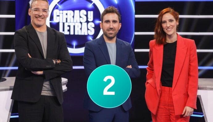 David Calle, Aitor Albizua y Elena Herraiz en 'Cifras y letras'