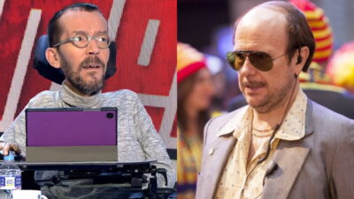 Pablo Echenique y Santiago Segura