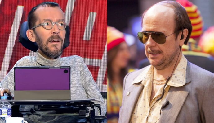 Pablo Echenique y Santiago Segura