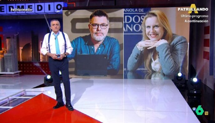 El Gran Wyoming en 'El Intermedio'.