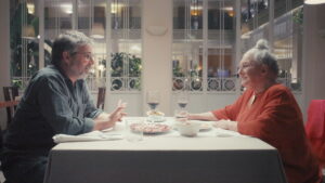 Jordi Évole y Lola Herrera en 'Lo de Évole'.