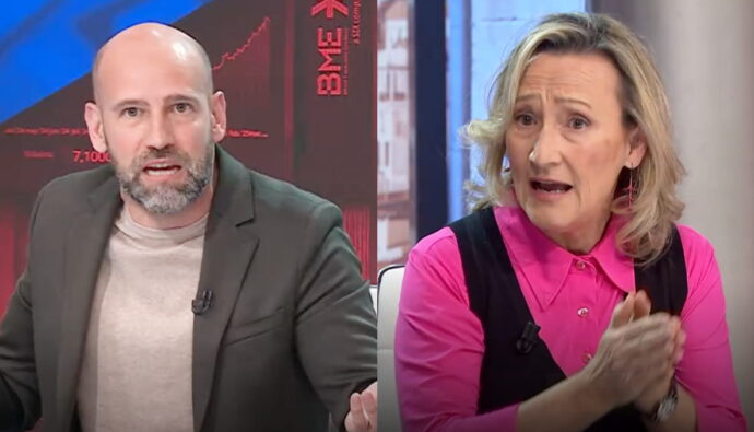 Gonzalo Miró e Isabel Durán en 'Directo al grano'.