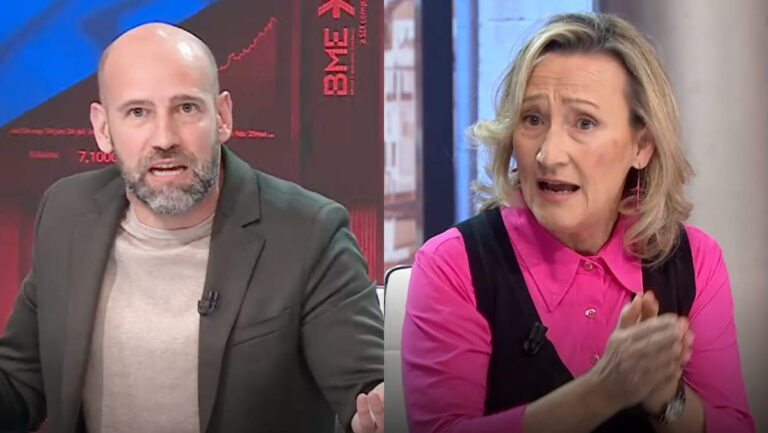 Gonzalo Miró e Isabel Durán en 'Directo al grano'.