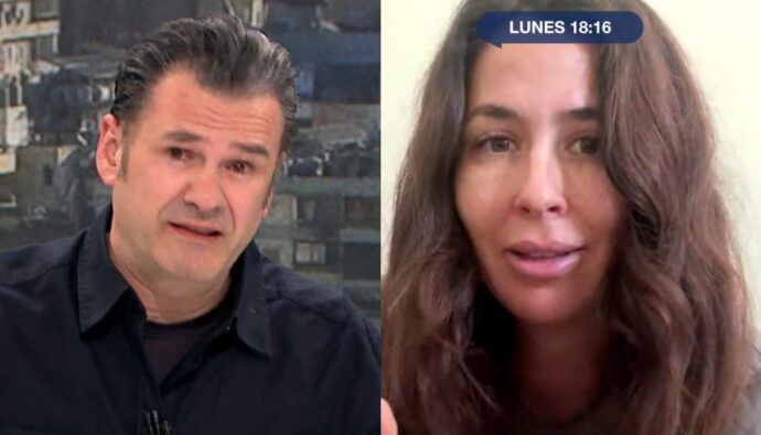 Iñaki López y Ofelia.