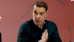 Luis Merlo en 'La cena de los idiotés'.