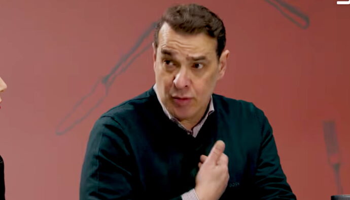 Luis Merlo en 'La cena de los idiotés'.