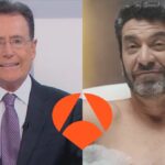 Matías Prats y Arturo Valls en una promo de Antena 3