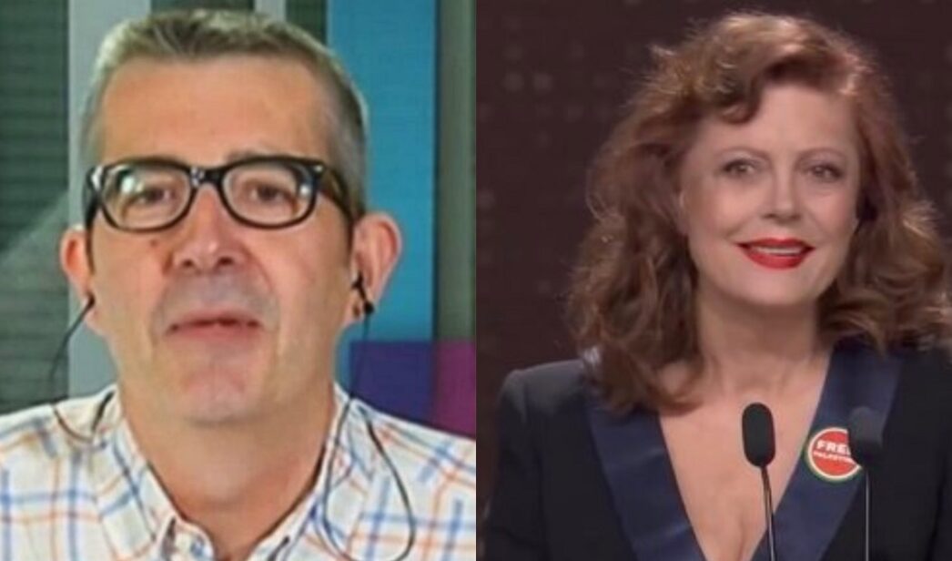 Máximo Pradera y Susan Sarandon.