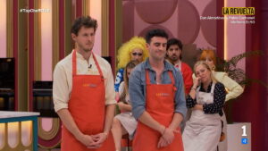 Nicolás Croonado y Alejandro Vergara en 'Top Chef'.