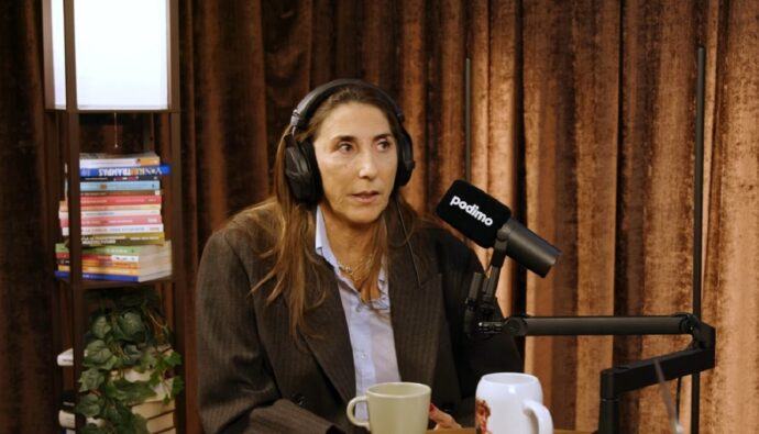 Paz Padilla en el podcast 'El precio de la birra'.