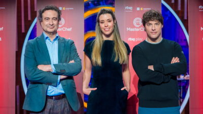 Pepe Rodríguez, Marta Sanahuja y Jordi Cruz, jurado de 'MasterChef 14'.